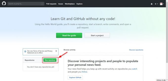 github - welcome